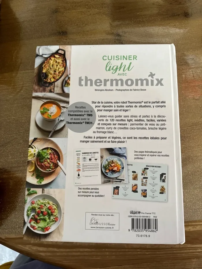 Livre Kine Light avec Thermomix - photo numéro 3