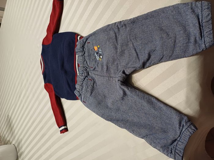gilet et pantalon neufs pour garçons Taille 12 mois - photo numéro 3