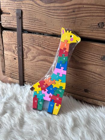 Puzzle girafe