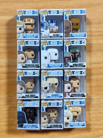 Lot Exceptionnel : 12 Funko Bitty Pop! Star Wars