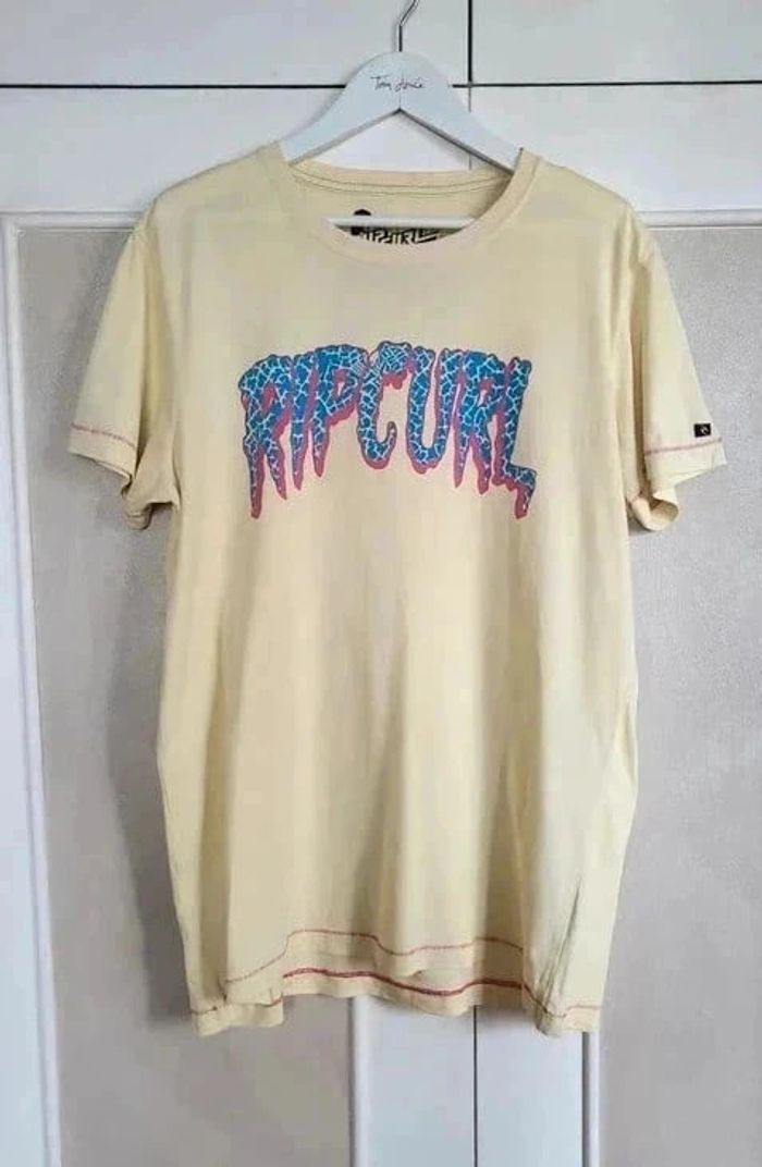 Tee shirt vintage surfwear Rip Curl pépite Taille L