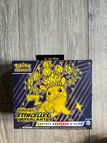 POKÉMON - COFFRET ETB - ETINCELLES DÉFERLANTES - EV08 - FR NEUF DÉFAUT SCELLAGE
