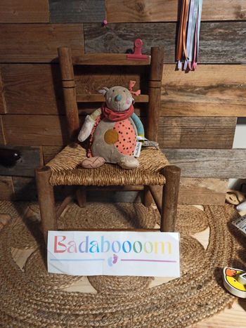 Peluche souris musicale moulin roty tbe