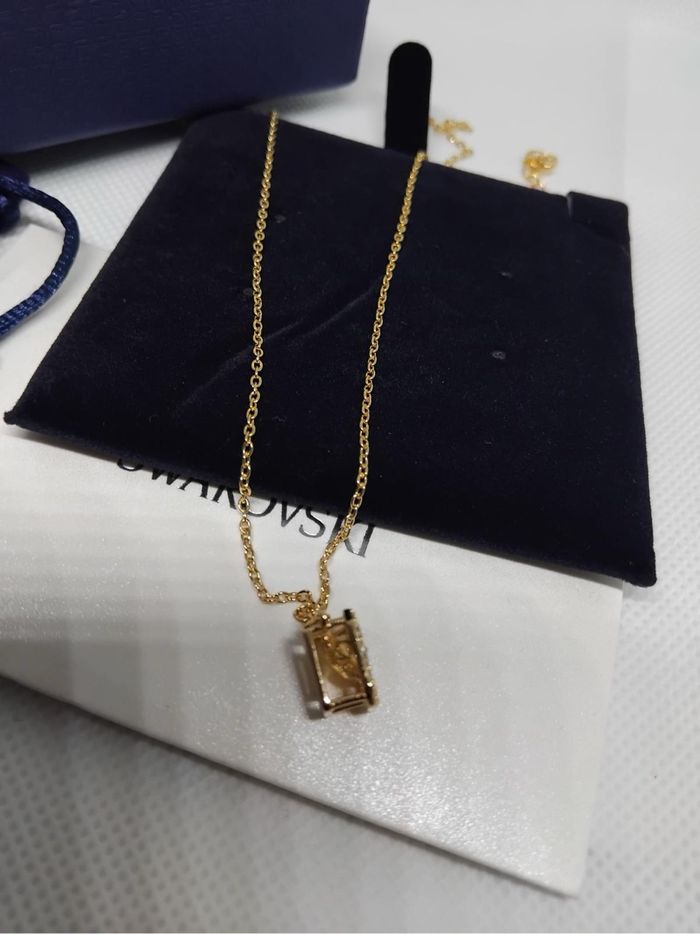 Chaîne + pendentif  Swarovski - photo numéro 3
