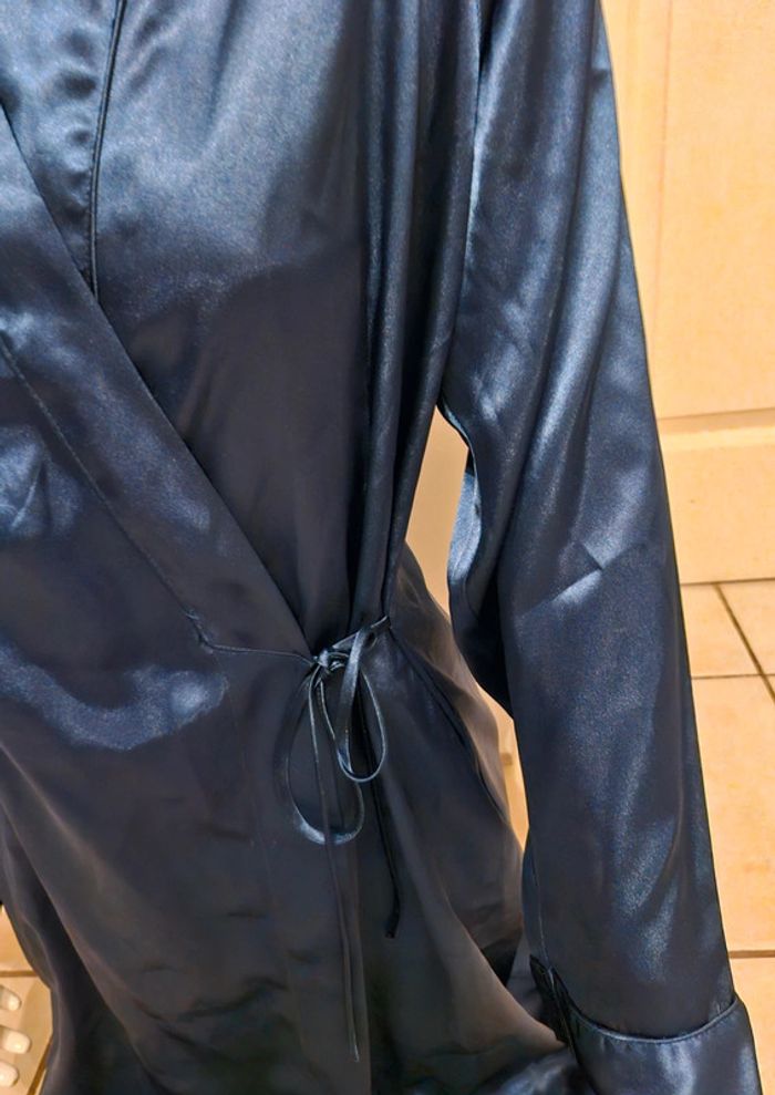 Déshabillé kimono femme satiné - photo numéro 2
