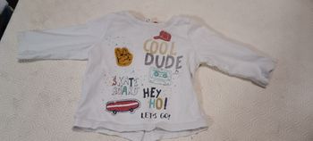 T-shirt manches longues 3 mois