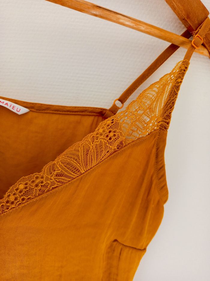 Débardeur jaune moutarde cam - photo numéro 4