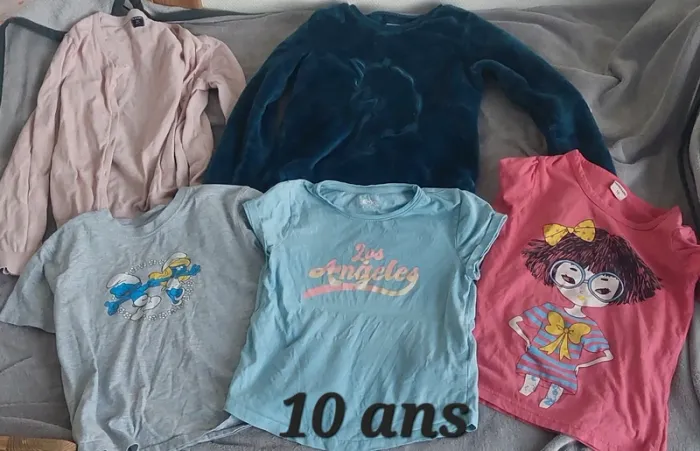 lot fille 25 pièces 10 ans la halle kiabi - photo numéro 4