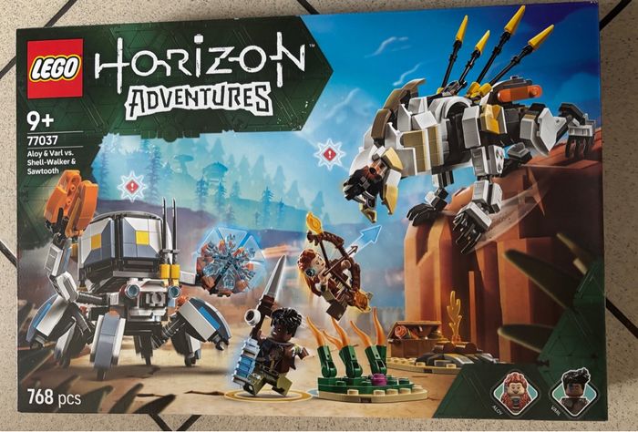 Lego 77037 Horizon Aloy et Varl contre Testudien et Dents de scie