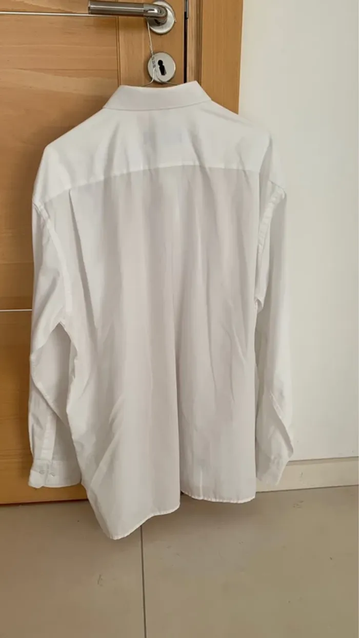 Lot de 3 chemises blanches manches longues costumes - photo numéro 4