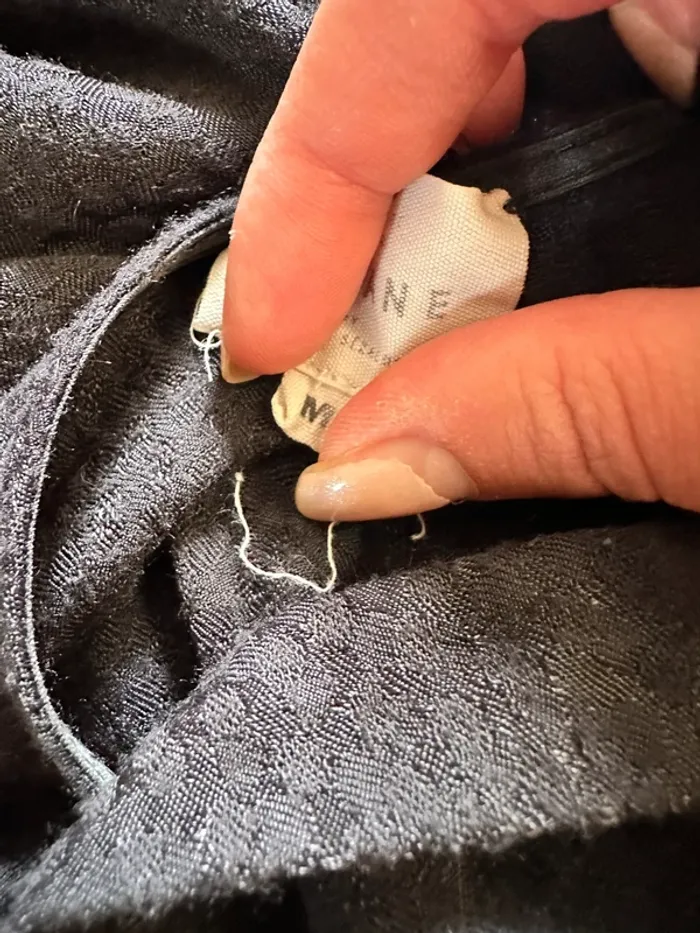 Robe Sézane noire taille 38 - photo numéro 7
