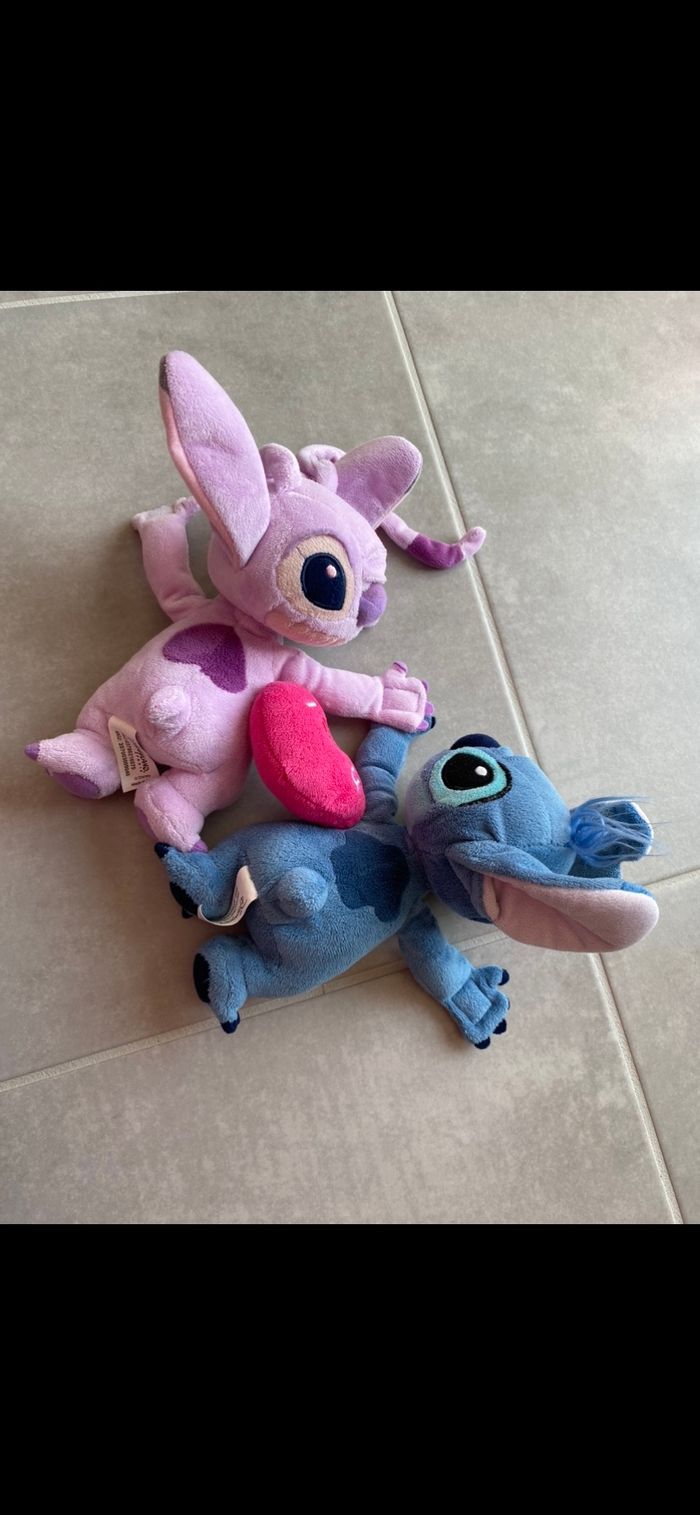 Peluche Angel et Stitch Neuve - photo numéro 9