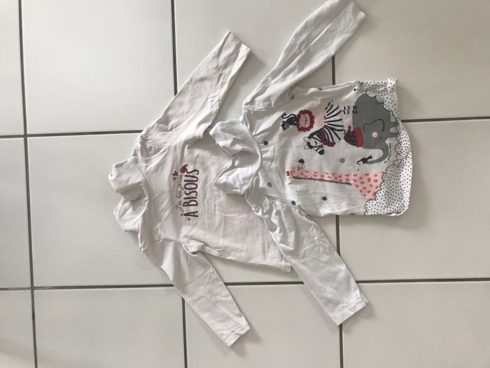 Lot 18 mois - 4 pièces pulls et jupe - 81cms - très bon état - photo numéro 6