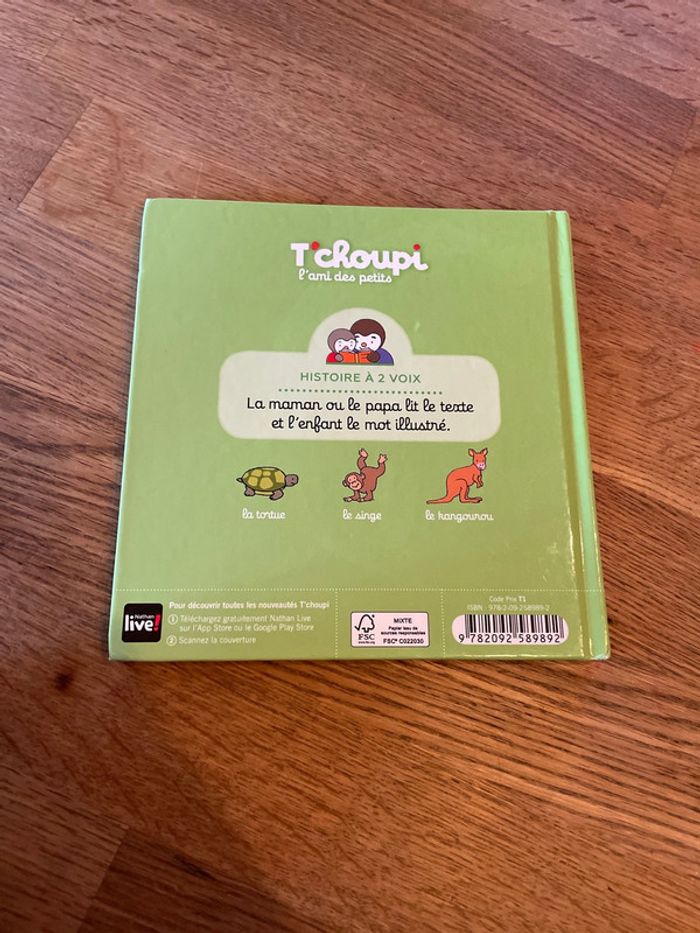 Livre une histoire à deux voix Tchoupi au zoo Numéro 5 - photo numéro 3