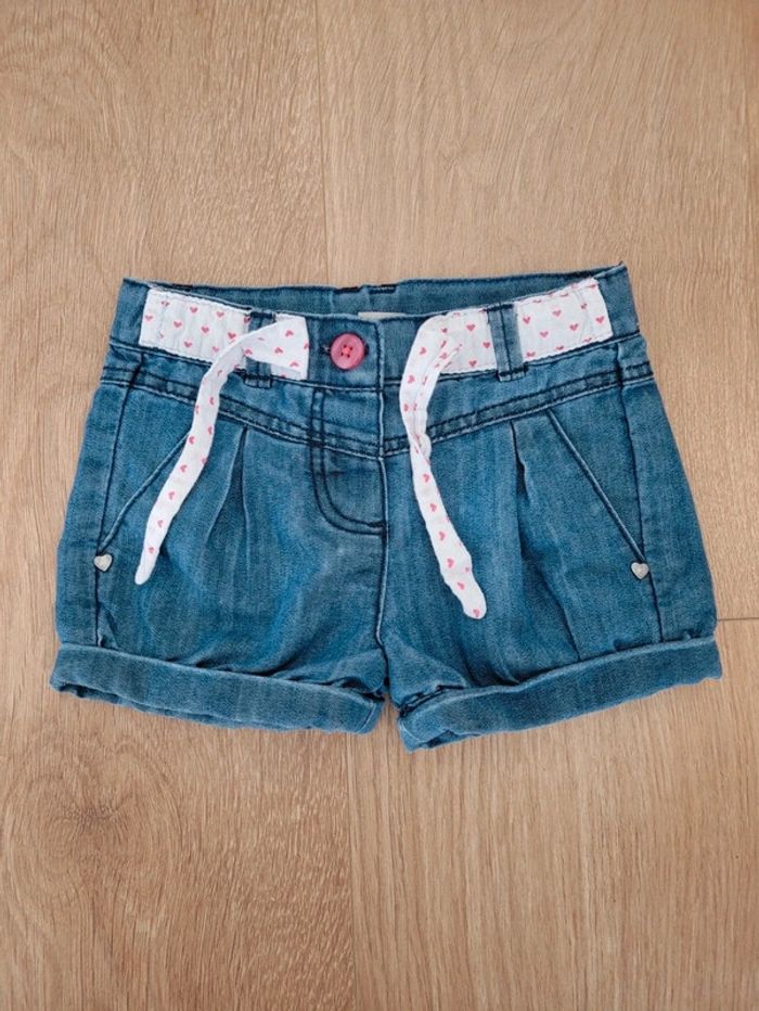 Short en jean Tape à l'Oeil 18 mois