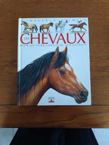 Les chevaux. L'imagerie animale.