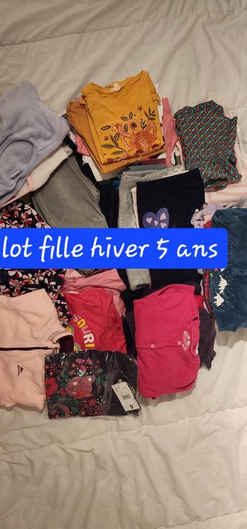 Lot hiver fille 5 ans