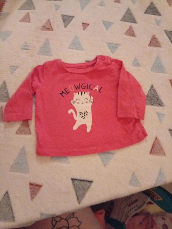 T-shirt chat - photo numéro 2