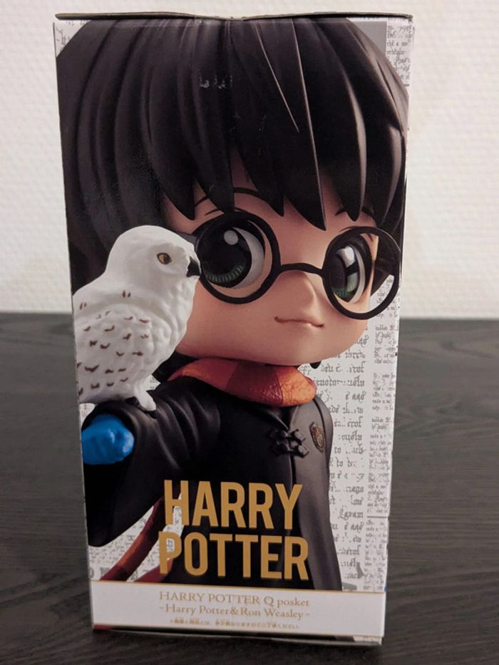 Figurine Harry Potter - QPosket Harry Potter & Hedwige - Banpresto - photo numéro 2