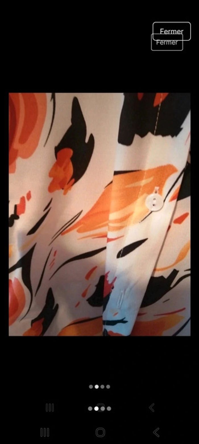 Chemisier à motifs - photo numéro 2