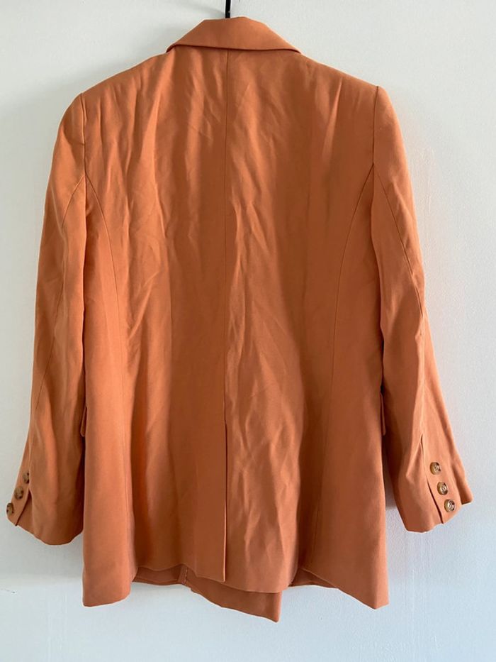Magnifique blazer orange Mango / Taille S - photo numéro 4