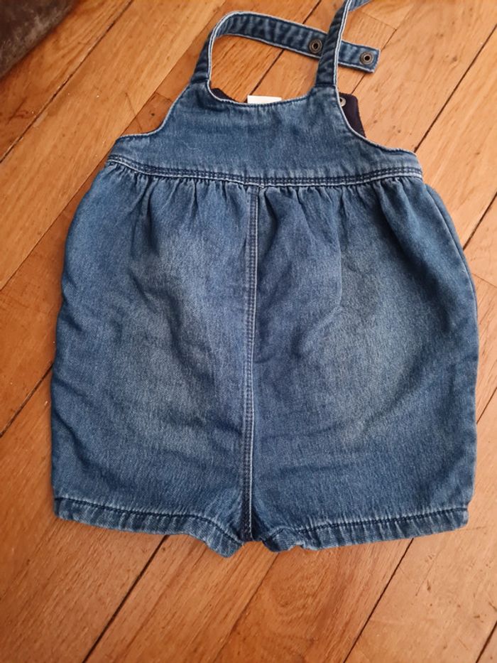 Salopette short fille minnie 12 mois disney - photo numéro 3