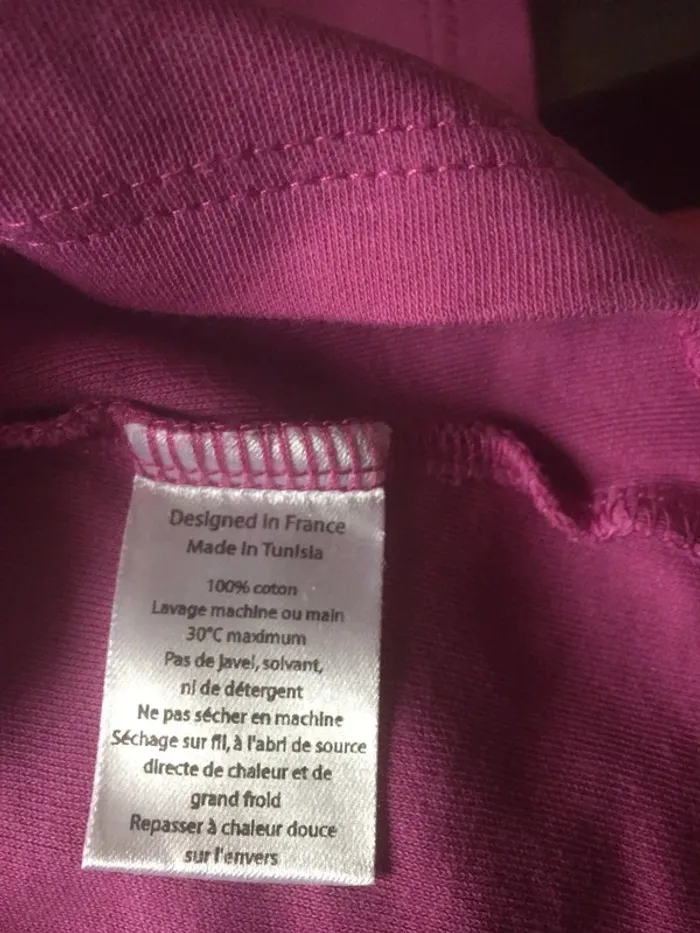 T-shirt framboise Bulle de BB 3M - photo numéro 2