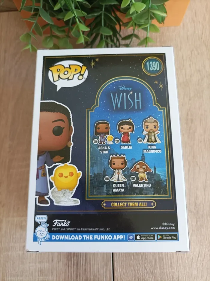 Figurine Asha With Star Funko Pop Disney Wish - photo numéro 4