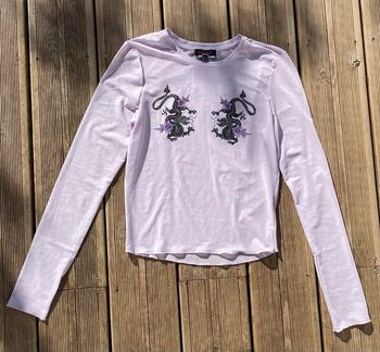 Blouse en voiles et transparences 36 🐉