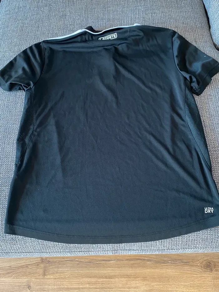 Polo Lacoste Sport Dry Fit Noir Taille FR 5 (XL) État parfait 🔥 - photo numéro 5