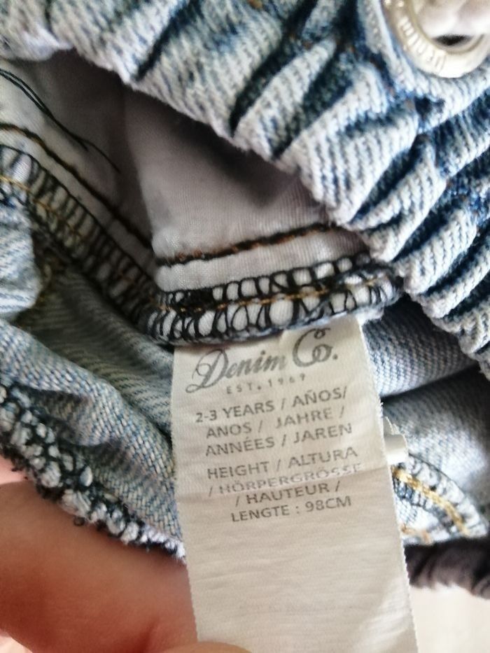 Short 2-3 ans garçon Denim co - photo numéro 3