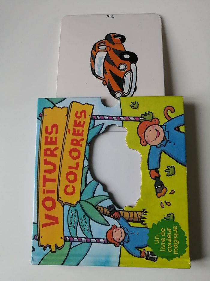 livre voitures colorées - photo numéro 2