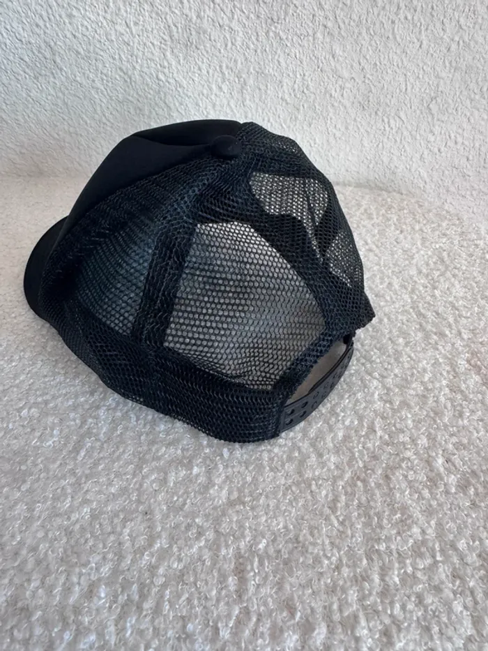 Casquette noire Mama’s Boy – Snapback réglable - photo numéro 3