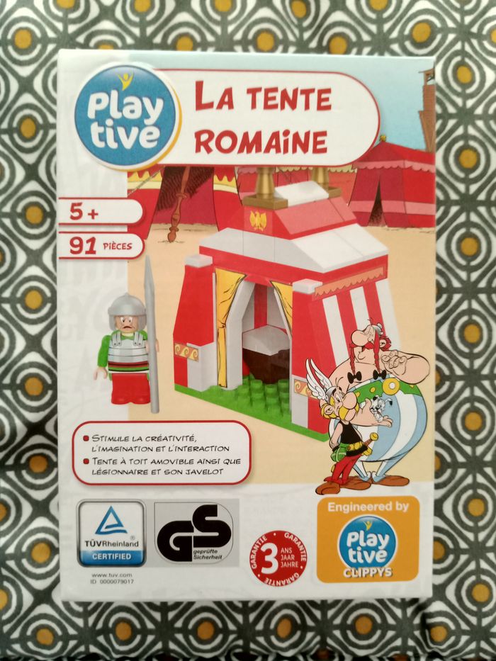 lego playtive astérix la tente romaine - neuve emballée