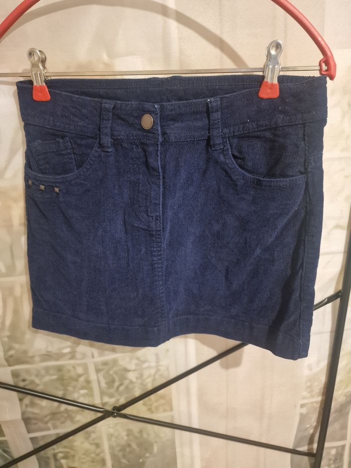 Jupe velour 10 ans
