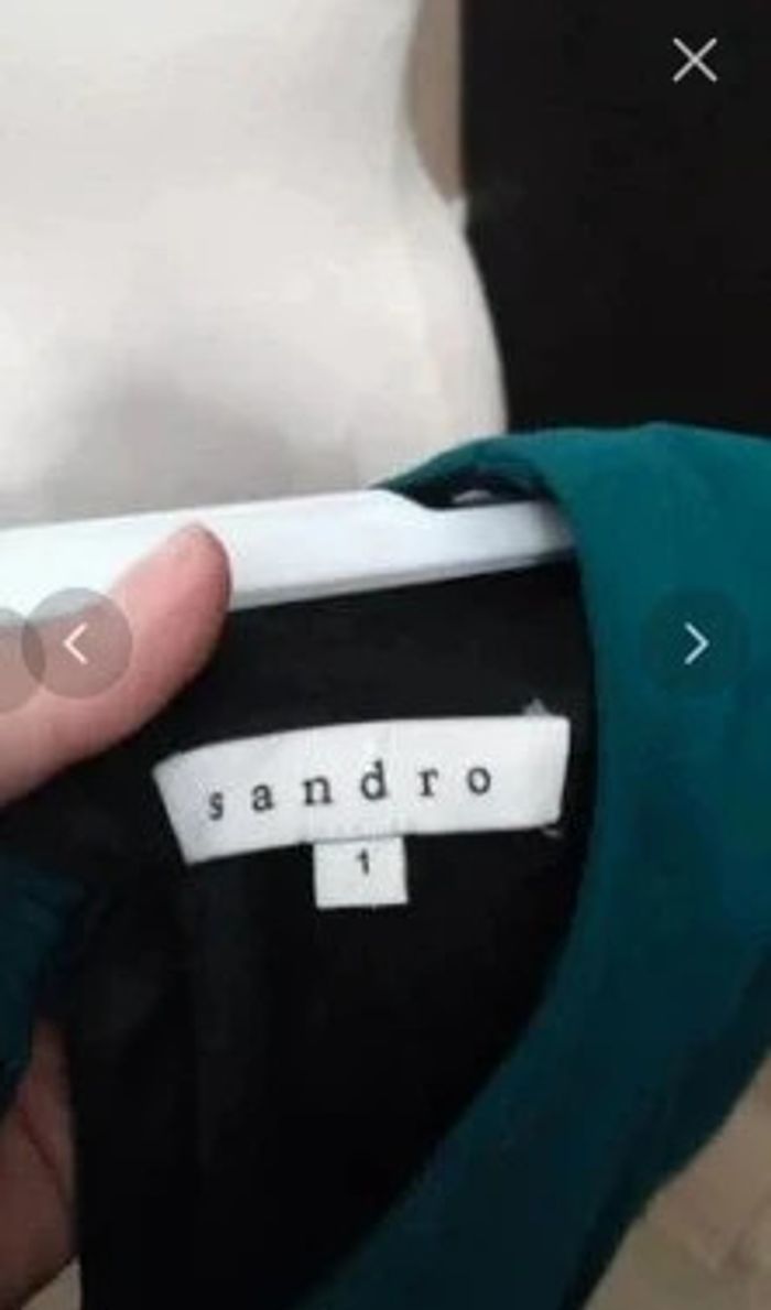 Robe Sandro t 1 36 Vert - photo numéro 5