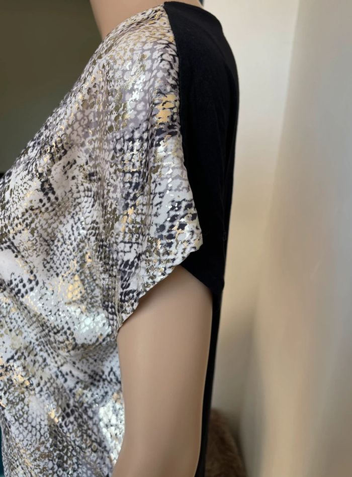 🐍👚 Top effet peau de serpent Camaïeu T.38 🐍👚 - photo numéro 5