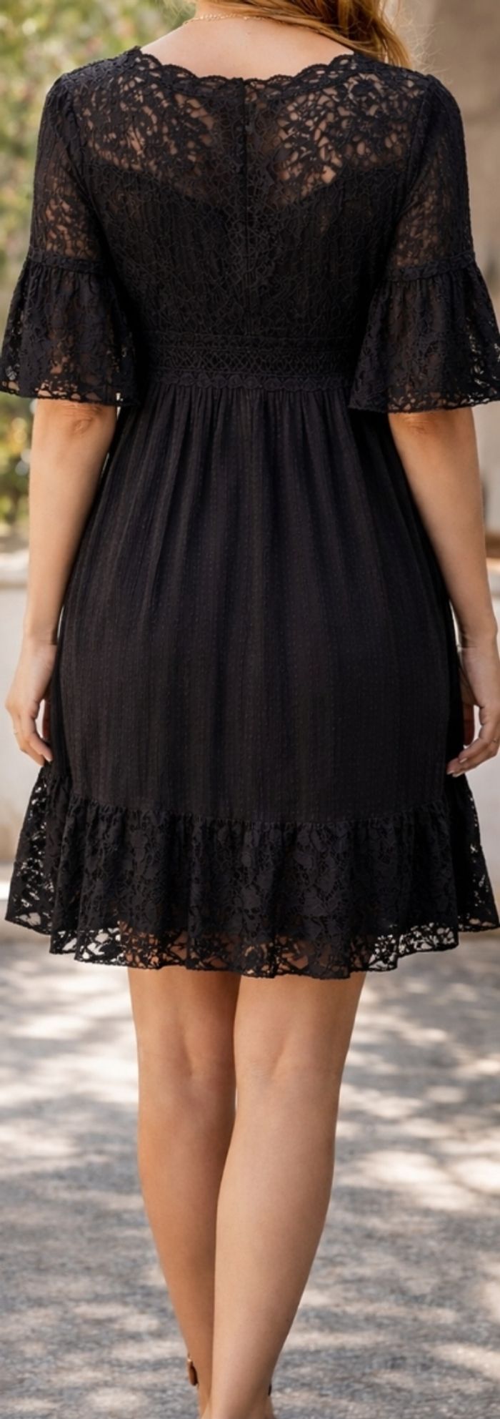 Robe Bohème aux manches évasées T38/40 - photo numéro 4