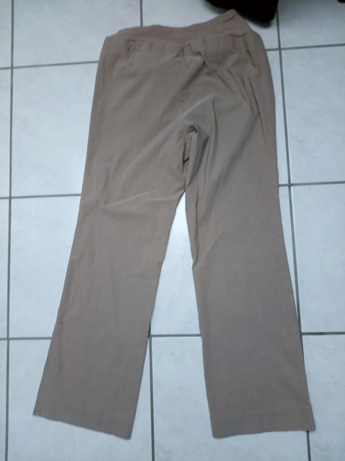 Pantalon de grossesse taille 40 beige - photo numéro 3