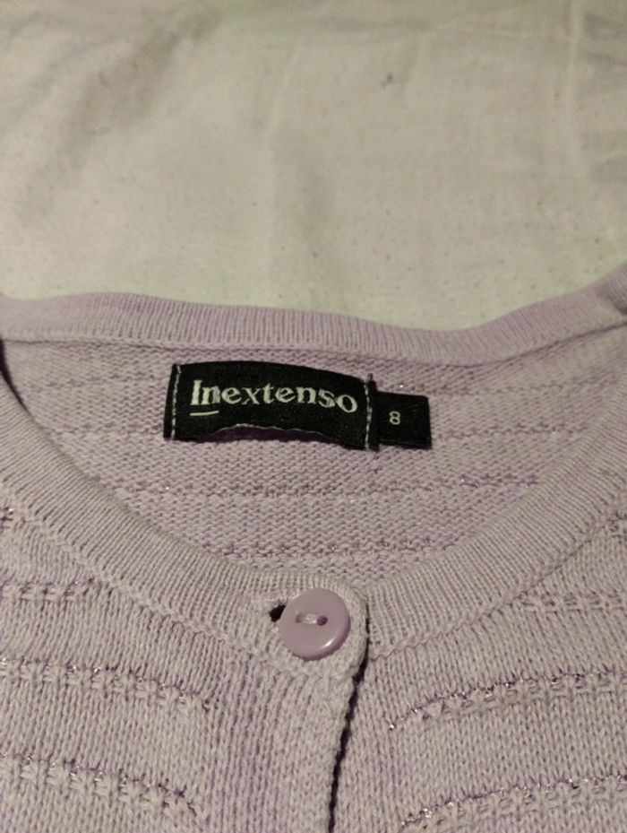 Gilet court violet - photo numéro 2