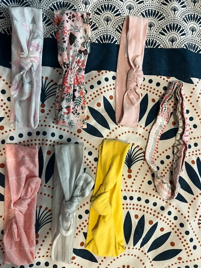 Lot bandeaux bebe - photo numéro 2