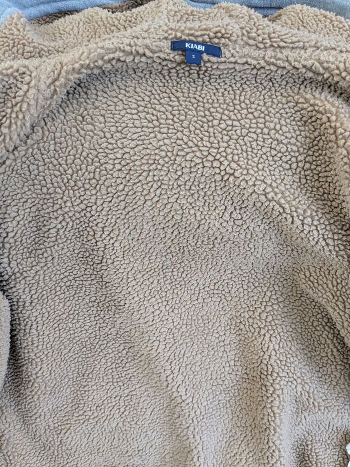 Gilet à capuche doublé sherpa - photo numéro 3