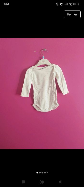 Body petit bateau 6 mois b2