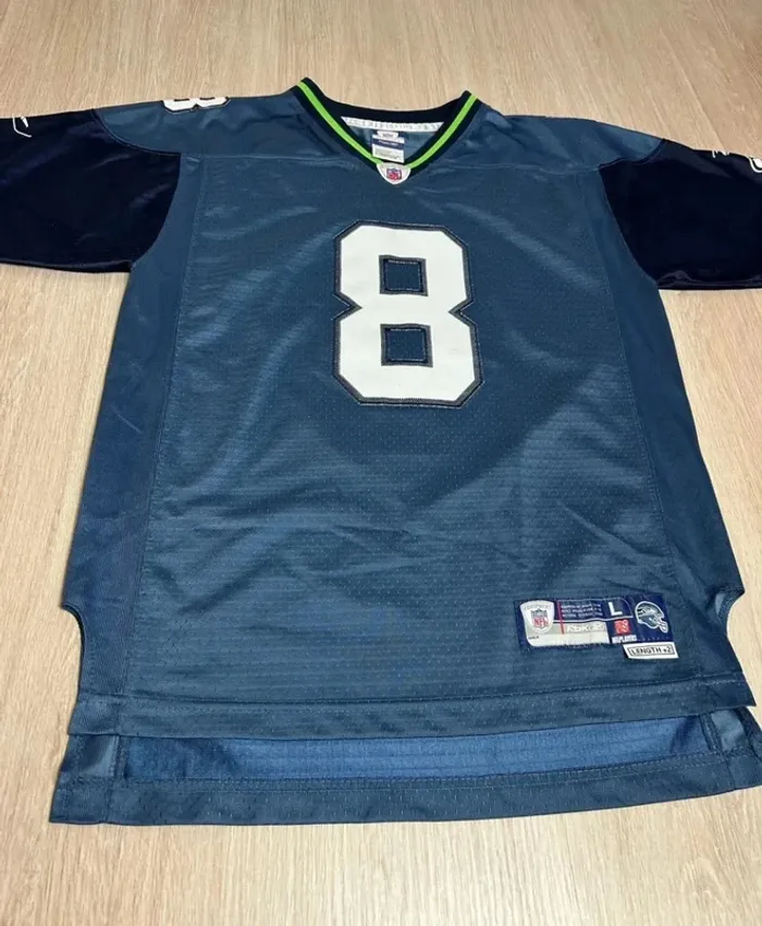 Maillot NFL Seattle Seahawks Matt Hasselbeck Reebok - Taille L (Convient S Femme) - photo numéro 2