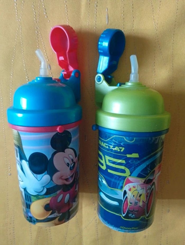 Lot de 2 gourdes Disney Mickey & Cars pour petit garçon - photo numéro 11