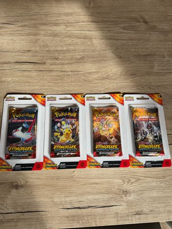 Artset blister Pokémon Ev8 étincelles déferlantes
