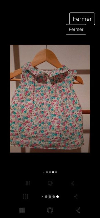 Tee shirt été bébé fille. Tissaia