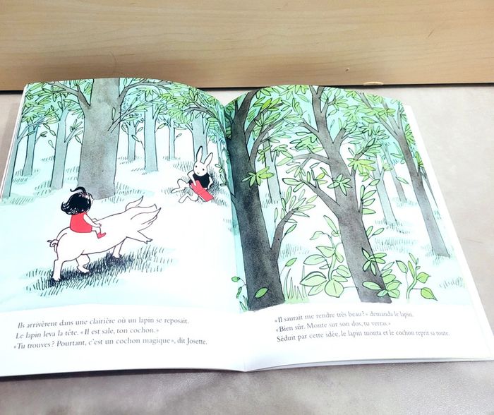 🌺 Livre (école des loisirs) : Le cochon magique - photo numéro 3