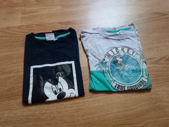 Lot de 2 tee shirts Mickey 6 ans
