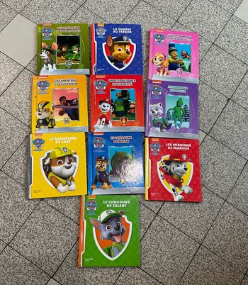 Pat' Patrouille- Ma première bibliothèque NED